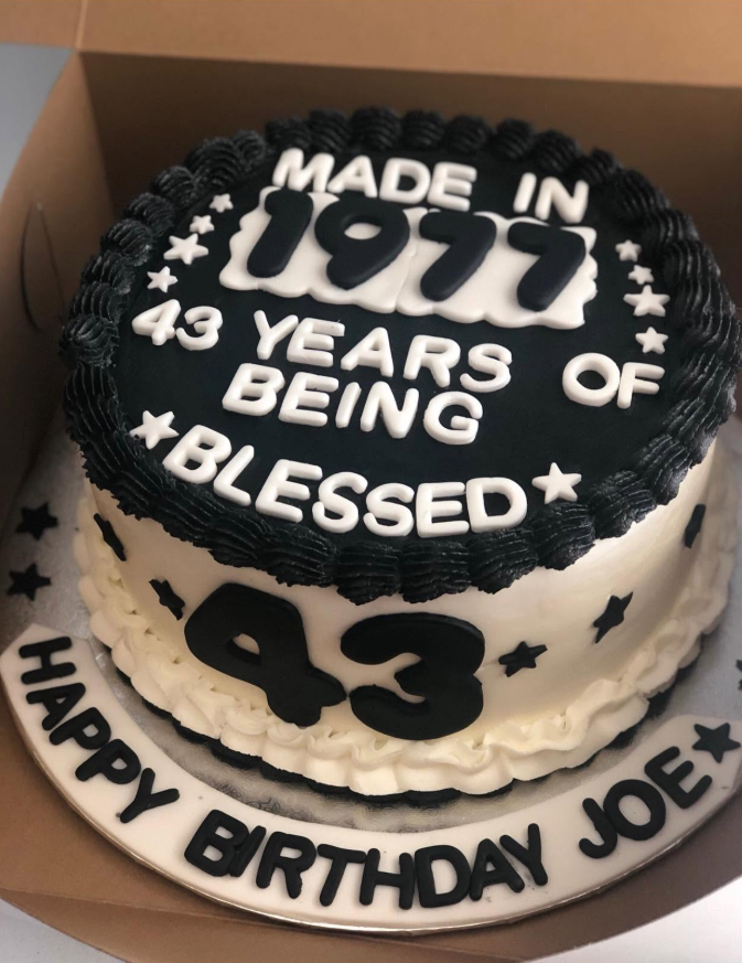 Blessed Birthday Cake · custom cake by Zugar Coma Zweetz
