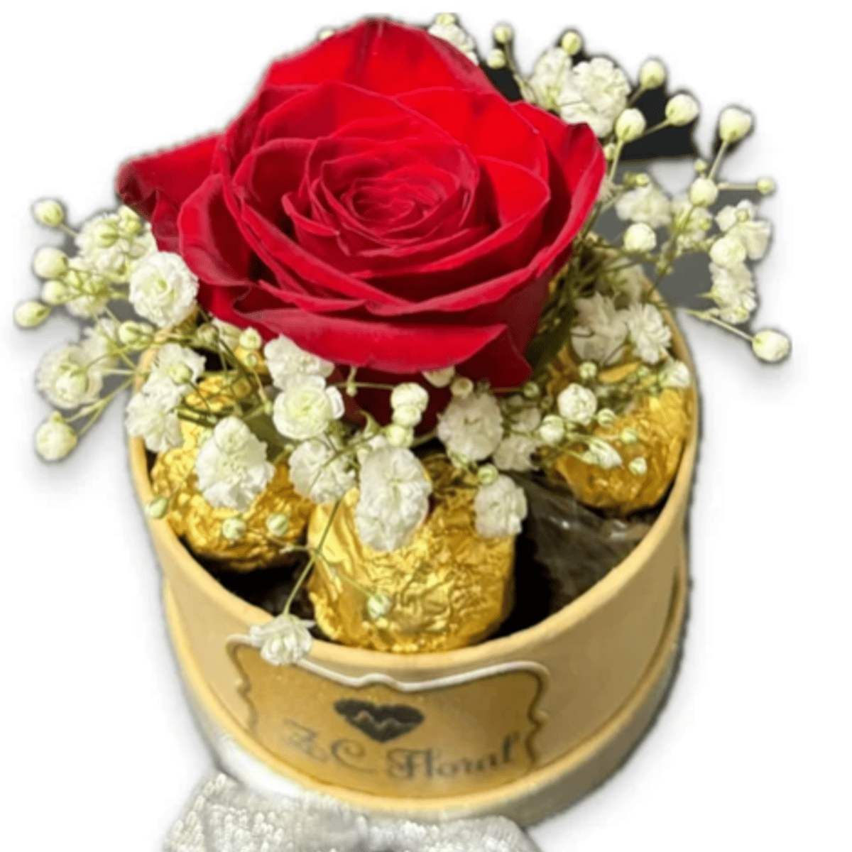 I Love You chocolate bucket