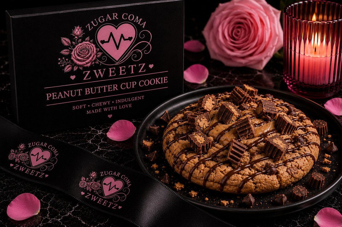 Peanut Butter Cup Cookie — Zugar Coma Zweetz