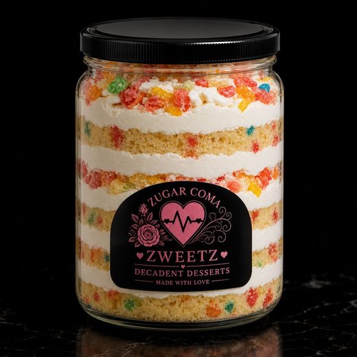Fruity Decadent Dessert Jar