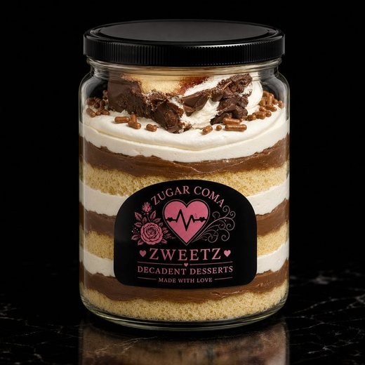 Gansitos Decadent Dessert Jar