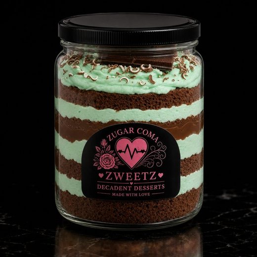 Mr. Mint Decadent Dessert Jar