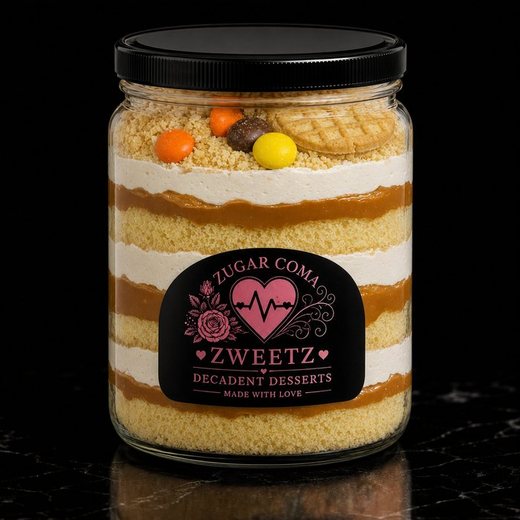 Peanut Buddy Decadent Dessert Jar