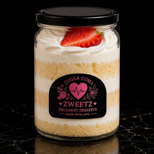 Trés Leches Decadent Dessert Jar