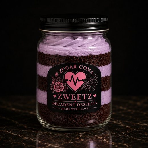 Ube Decadent Dessert Jar