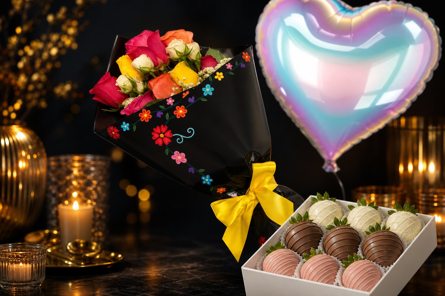 Sweet Hello · Multicolor gift ensemble